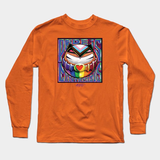 Mr. H3ro Pride Long Sleeve T-Shirt by inshapeuniverse